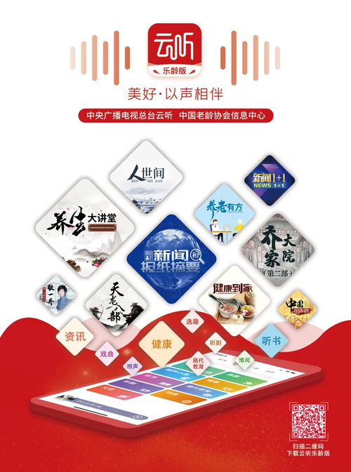 中央广播电视总台云听客户端 乐龄版 正式上线